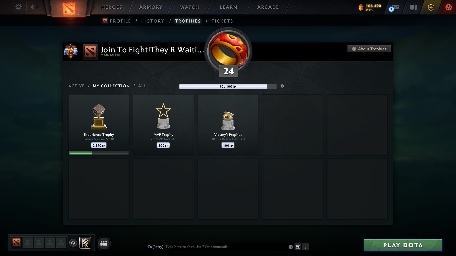 Immortal | MMR: 5724 - Behavior: 9947 - Communication: 9947