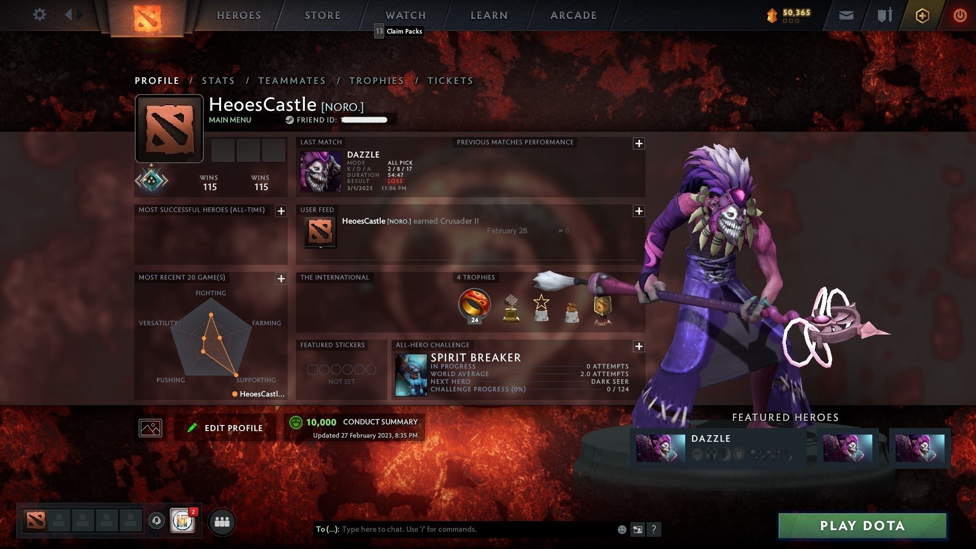 Crusader I | MMR: 1540 - Behavior: 10000