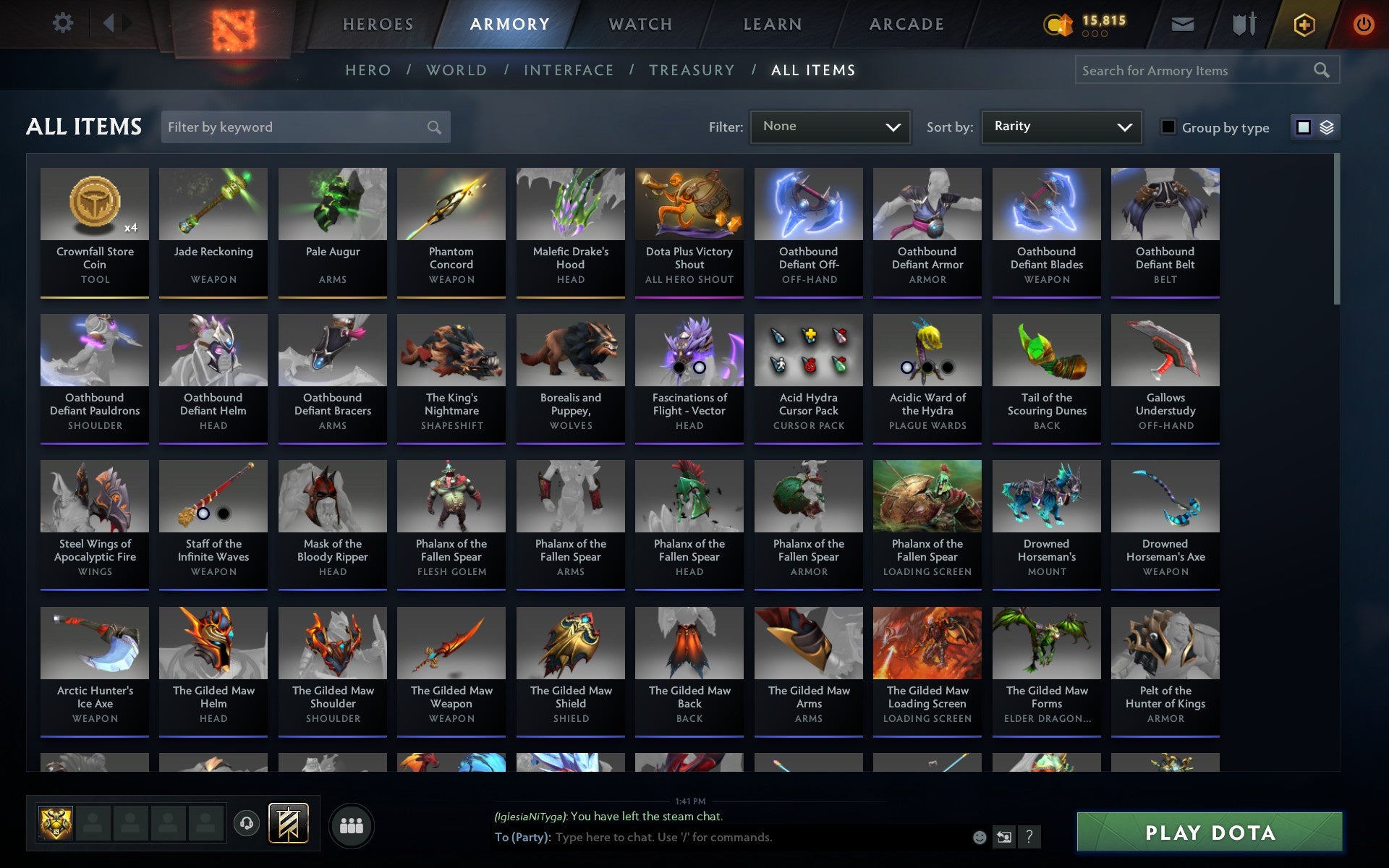 LEGEND III | MMR: 3252 - Behavior: 10362