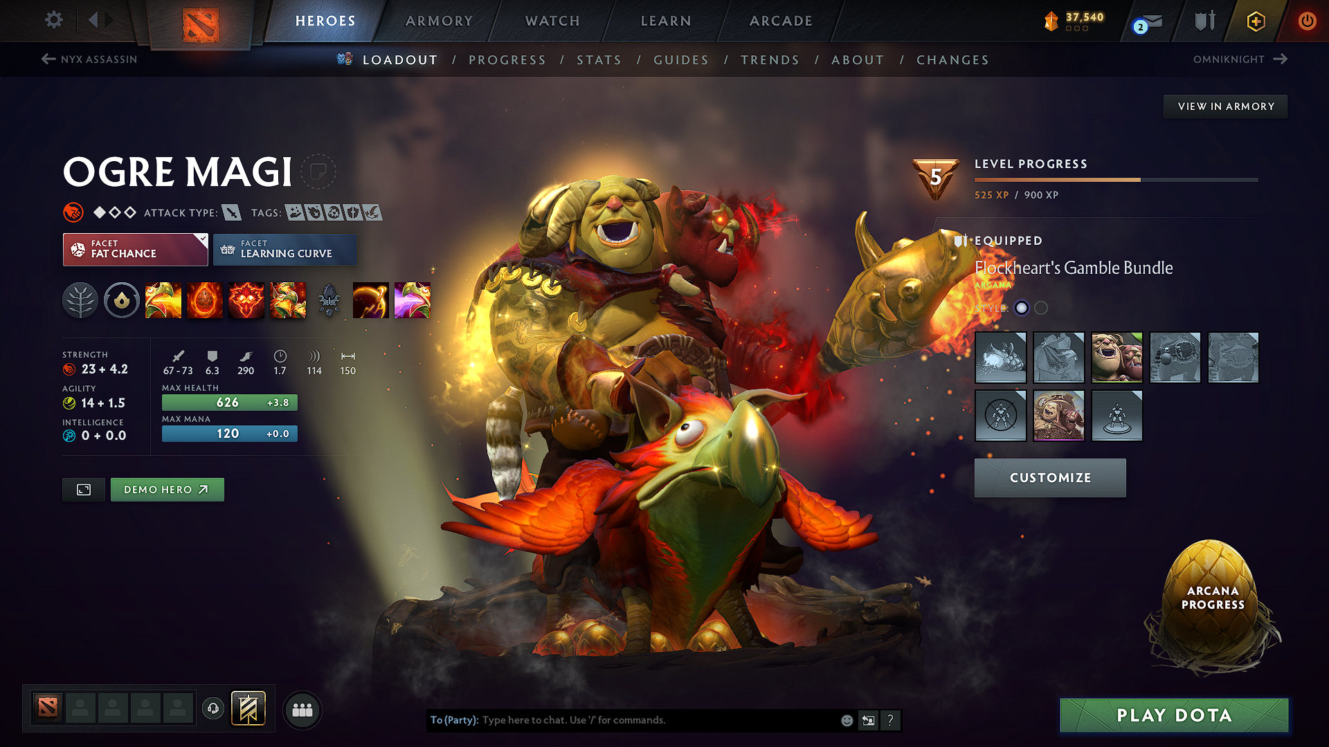 Legend I | MMR: 3092 - Behavior: 9871 - Communication: 9871