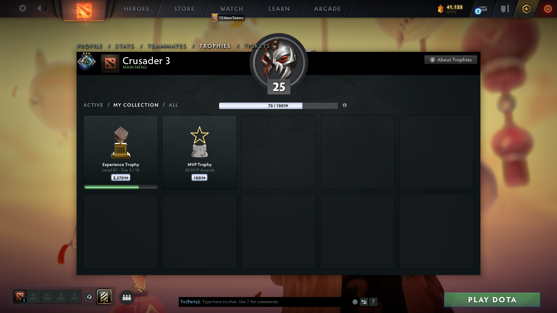 Crusader III | MMR: 1848 - Behavior: 6035
