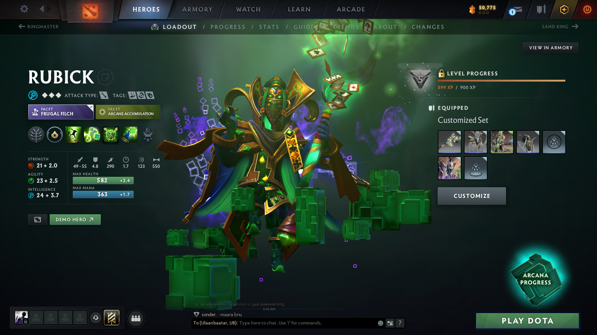 MMR: 1193 - Behavior: 7945