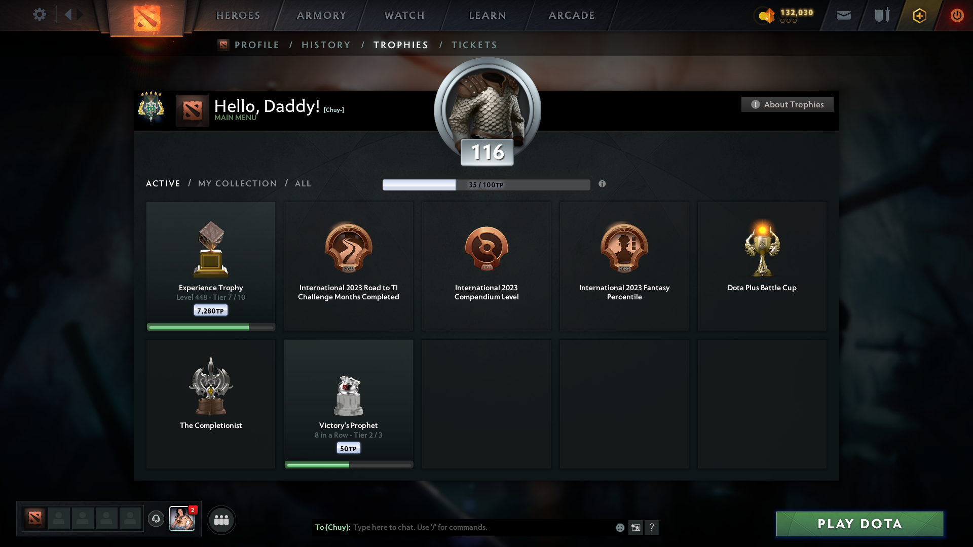 Archon V | MMR: 2929 - Behavior: 9143 - Communication: 9143