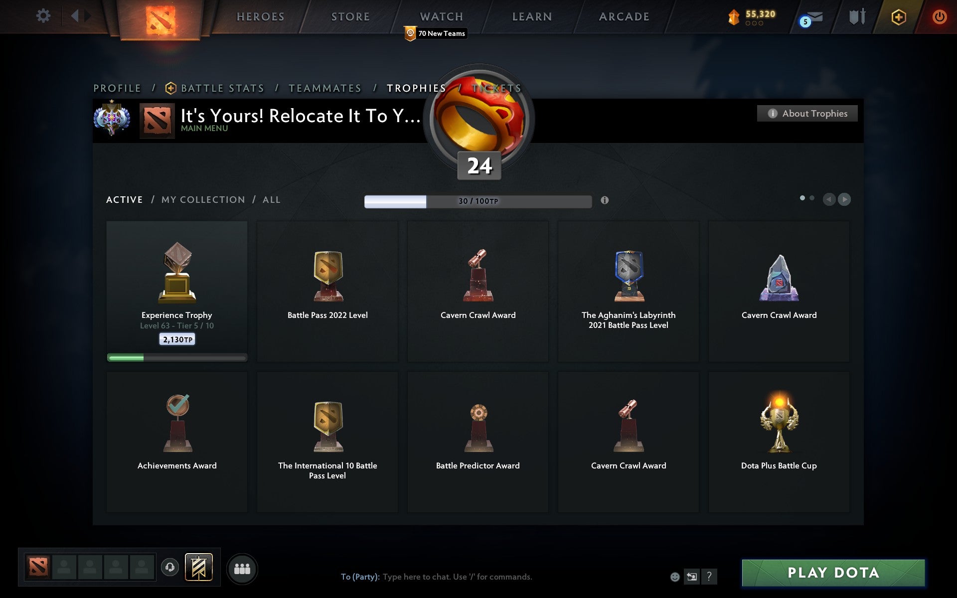 Ancient I | MMR: 3795 - Behavior: 9925