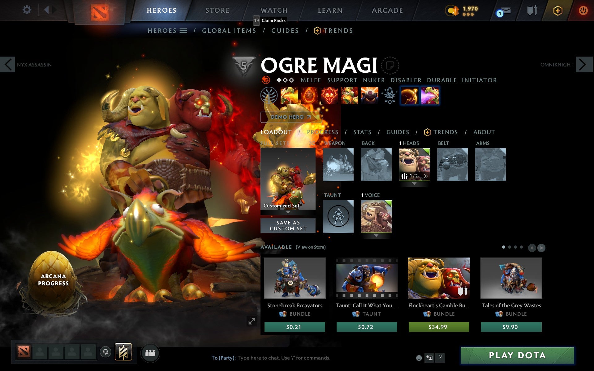 Legend IV | MMR: 3606 - Behavior: 9280