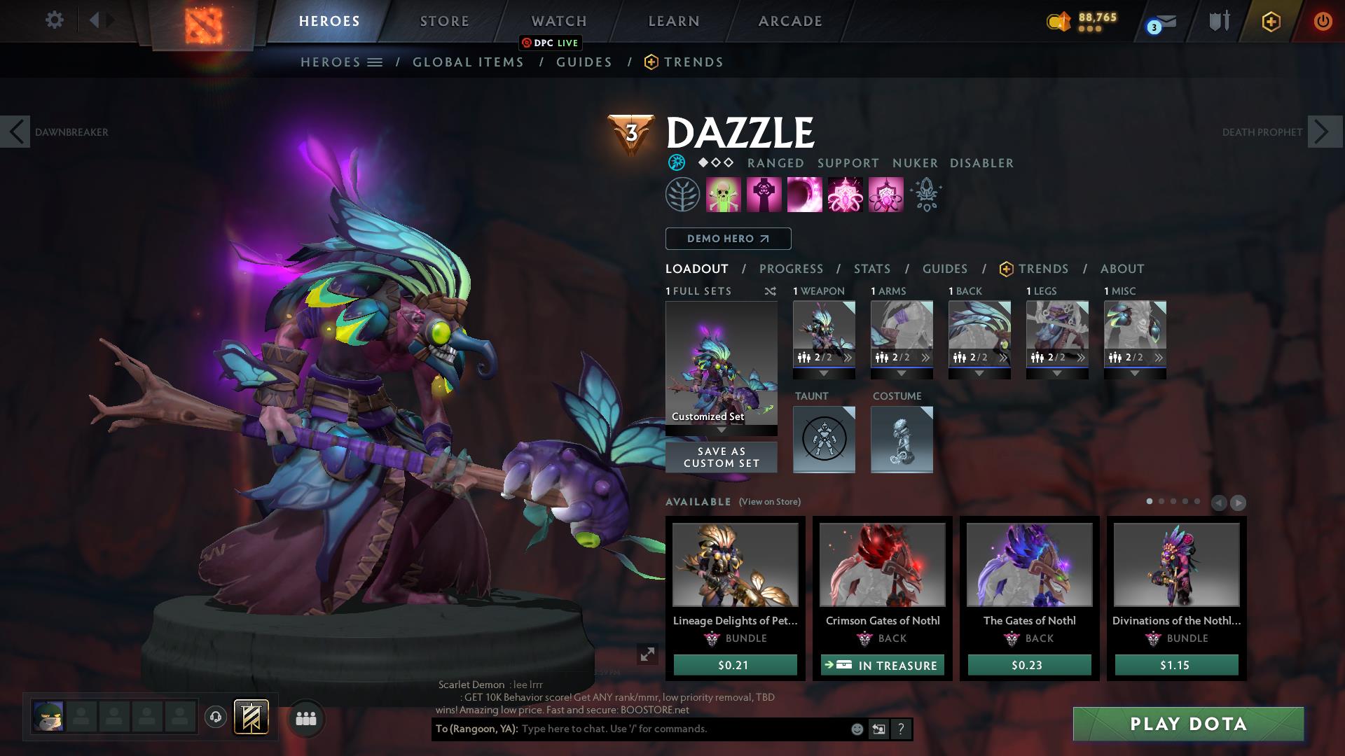 Ancient V | MMR: 4420 - Behavior: 10000