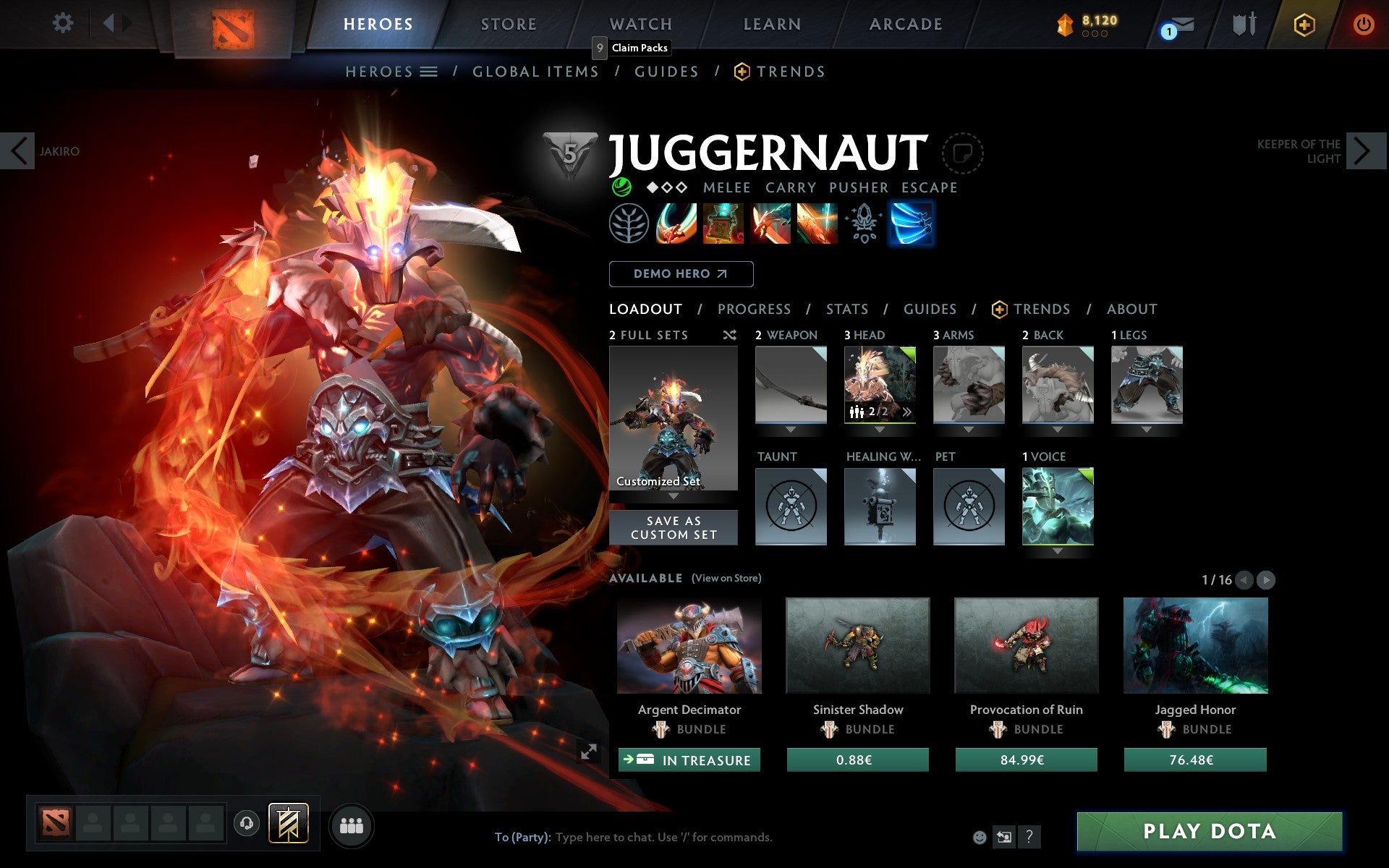 Crusader V | MMR: 2186 - Behavior: 9980