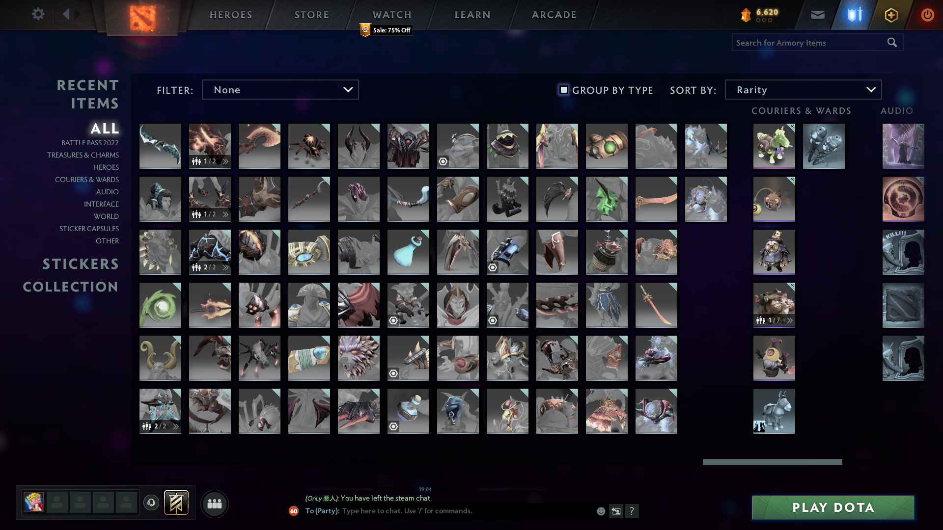 Ancient V | MMR: 4440 - Behavior: 10000