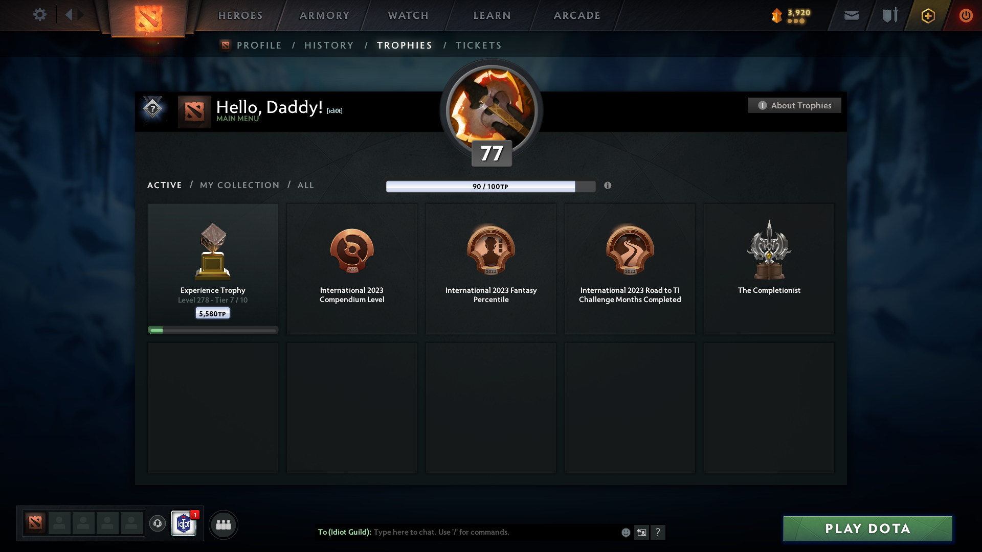 Ancient V | MMR: 4611 - Behaviour: 10000 - Communication: 10000