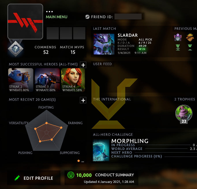 Non calibré | MMR : TBD - Comportement : 10000