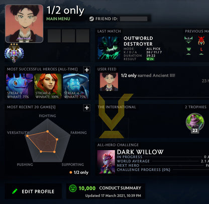 Ancien III | MMR : 4180 - Comportement : 10000