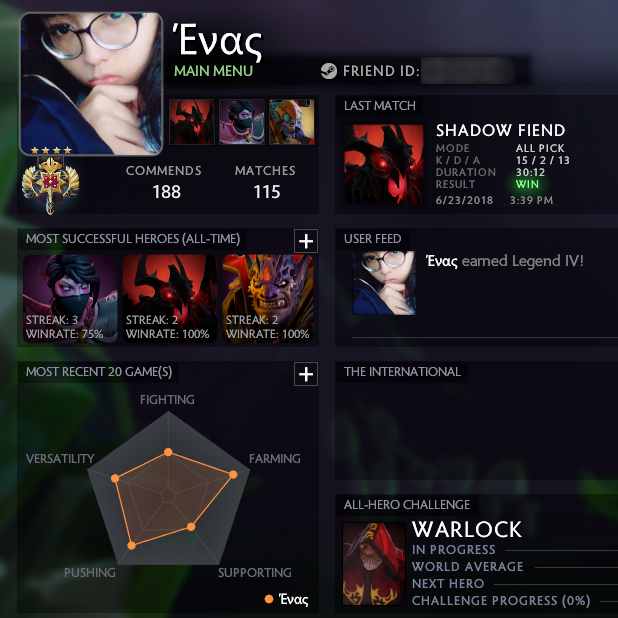 Legend IV | MMR: 3450 / TBD