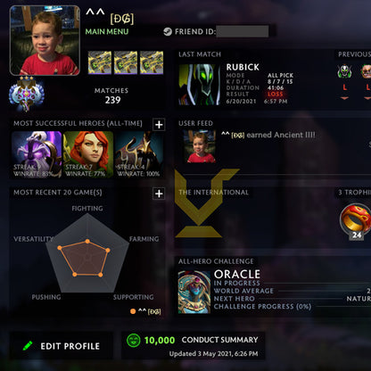 Ancient III | MMR: 4220 - Behavior: 10000