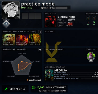 Non calibré | MMR : TBD - Comportement : 10000