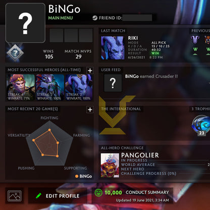 Not Calibrated | MMR: TBD - Behavior: 10000