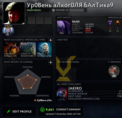 Ancien IV | MMR : 4340 - Comportement : 9661