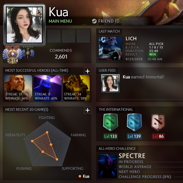 Immortel [2354] | RMM : 5779 / 4360