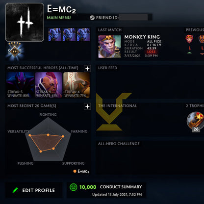 Guardian V |  MMR: 1300 - Behavior: 10000