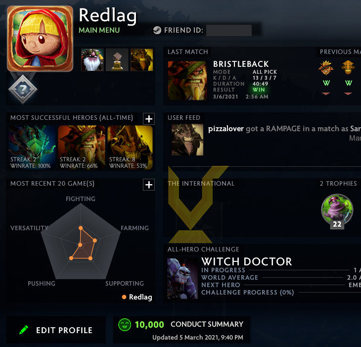 Not Calibrated | MMR : TBD - Behavior : 10000