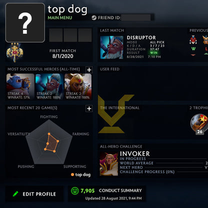 Legend III |  MMR: 3310 - Behavior: 7905