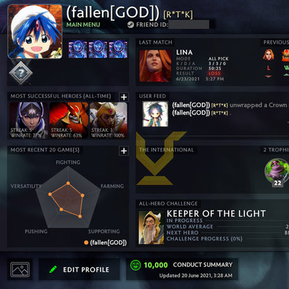 Non calibré | MMR : à déterminer - Comportement : 10 000