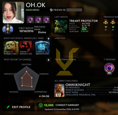 Divine I | MMR : 4630 - Behavior : 10000