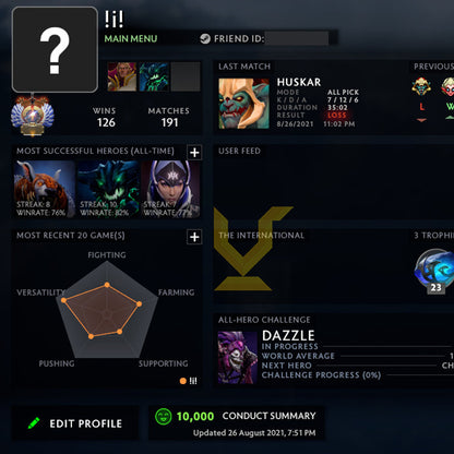 Immortal |  MMR: 5720 - Behavior: 10000