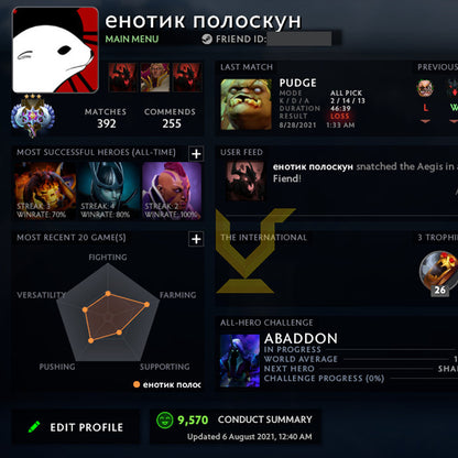 Ancient III |  MMR: 4110 - Behavior: 9570