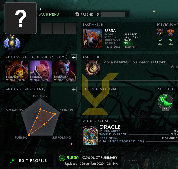 Divine II | MMR : 5010 - Behavior : 9800
