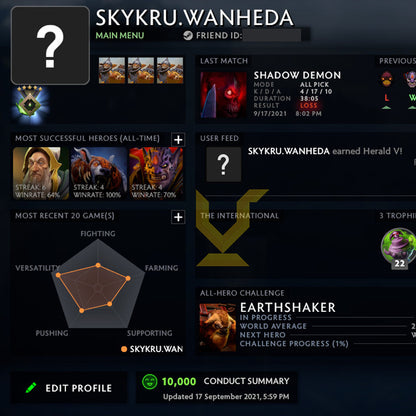 Héraut V | MMR : 630 - Comportement : 10000