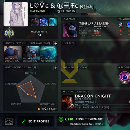 Archon I |  MMR: 2300 - Behavior: 7210