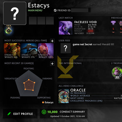 Héraut III | MMR : 320 - Comportement : 10000