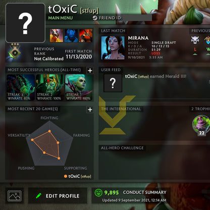 Héraut III | MMR : 340 - Comportement : 9895