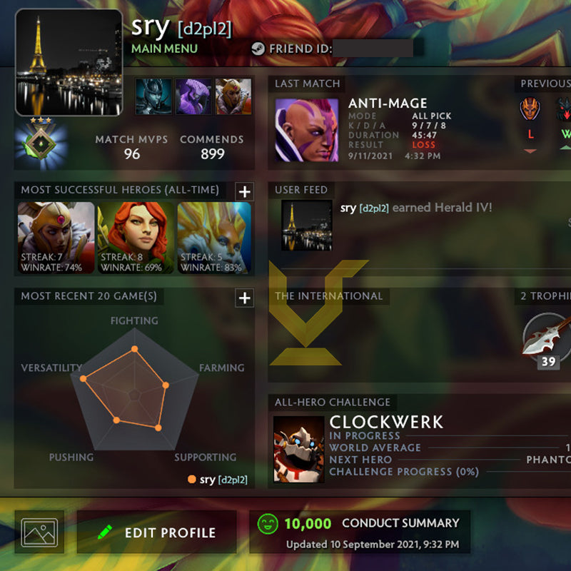 Héraut III | MMR : 240 - Comportement : 10000