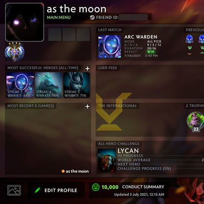 Ancient IV |  MMR: 4400 - Behavior: 10000