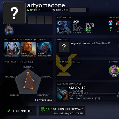 Guardian II | MMR: 1040 - Behavior: 10000