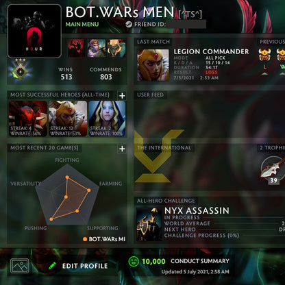 Héraut III | MMR : 440 - Comportement : 10000