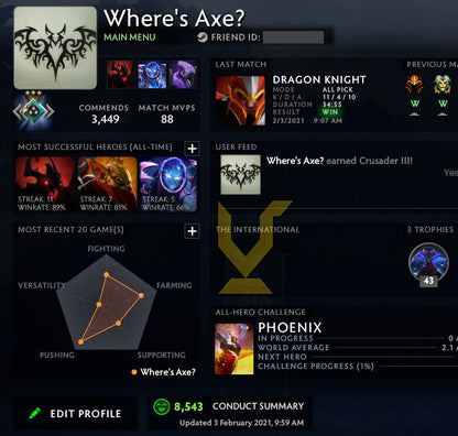 Croisé III | RMM : 2000 - Comportement : 8543