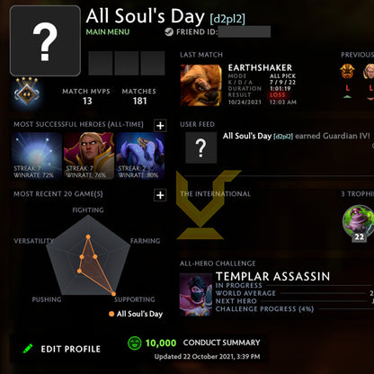 Gardien IV | MMR : 1300 - Comportement : 10000