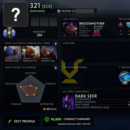 Divine II |  MMR: 4630 - Behavior: 10000