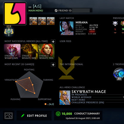 Archon III |  MMR: 2700 - Behavior: 10000