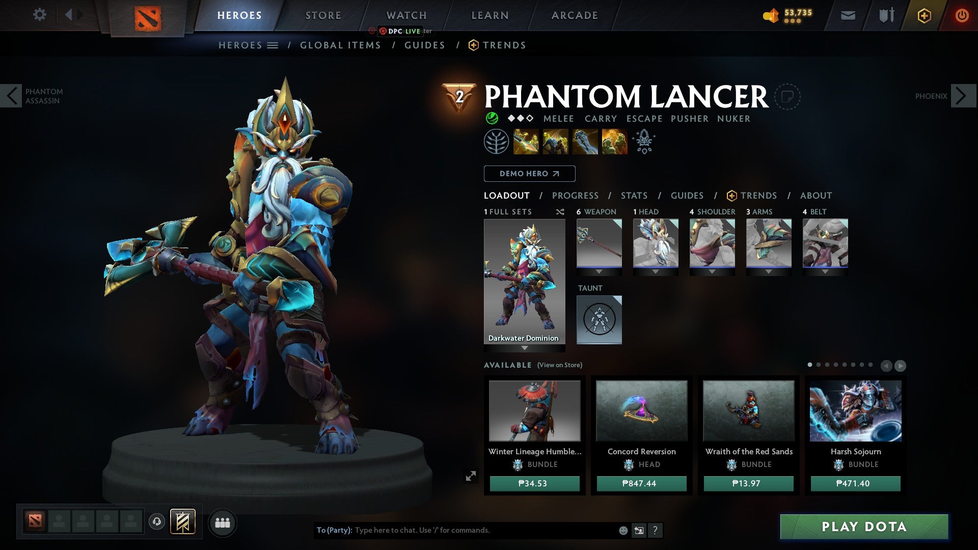 Legend III | MMR: 3400 - Behavior: 10000