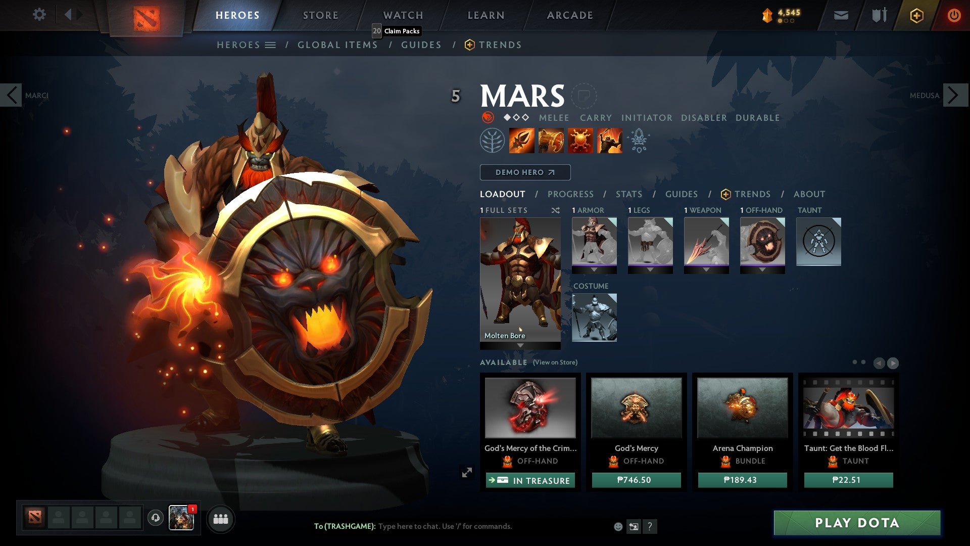 Divine V | MMR: 5460 - Behavior: 10000