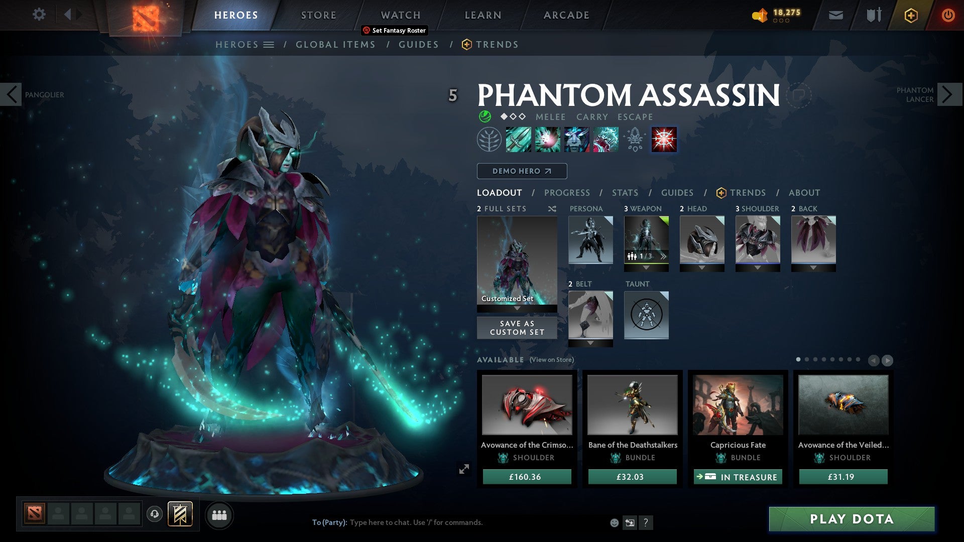 Ancient V | MMR: 4510 - Behavior: 9493