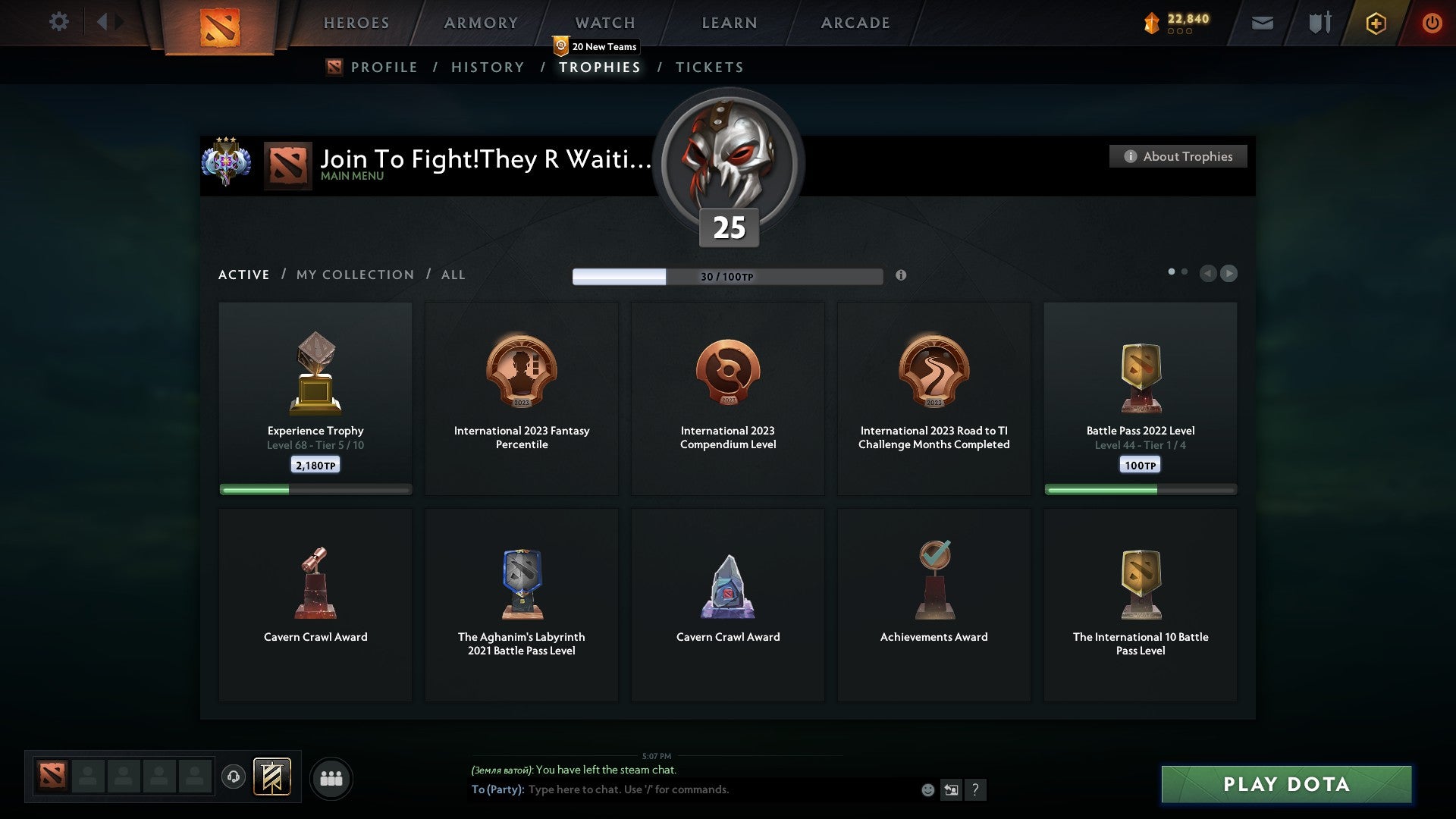 Ancient III | MMR: 4196 - Behavior: 9213 - Communication: 9213