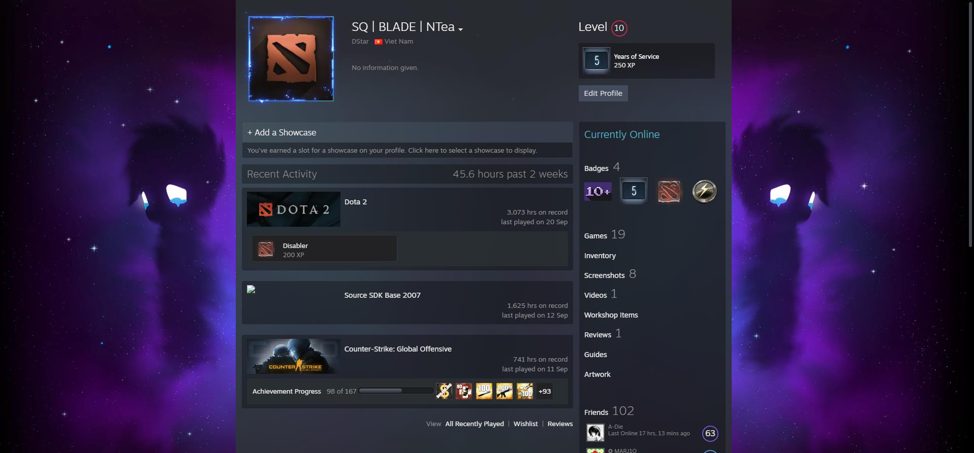 Ancient I | MMR: 3980 - Behavior: 10000