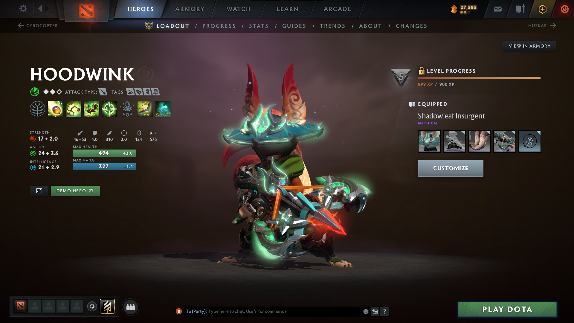 Divine V | MMR: 5455 - Behavior: 9740 - Communication: 9740