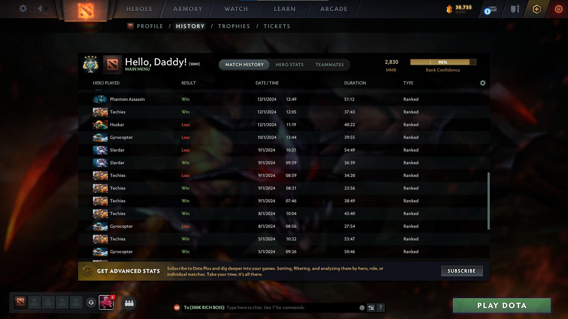 Archon IV | MMR: 2830 - Behavior: 9436 - Communication: 9436