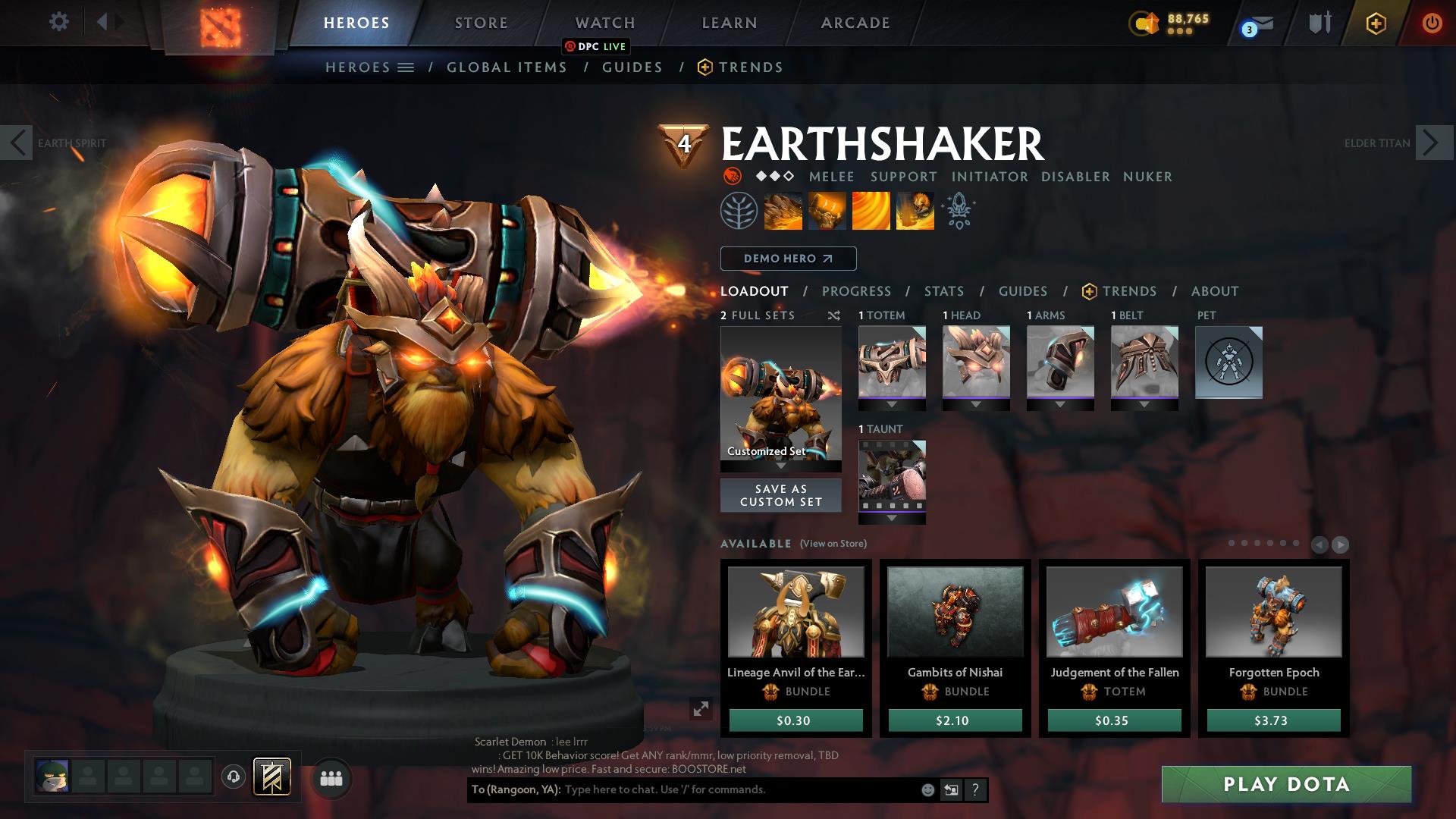 Ancient V | MMR: 4420 - Behavior: 10000