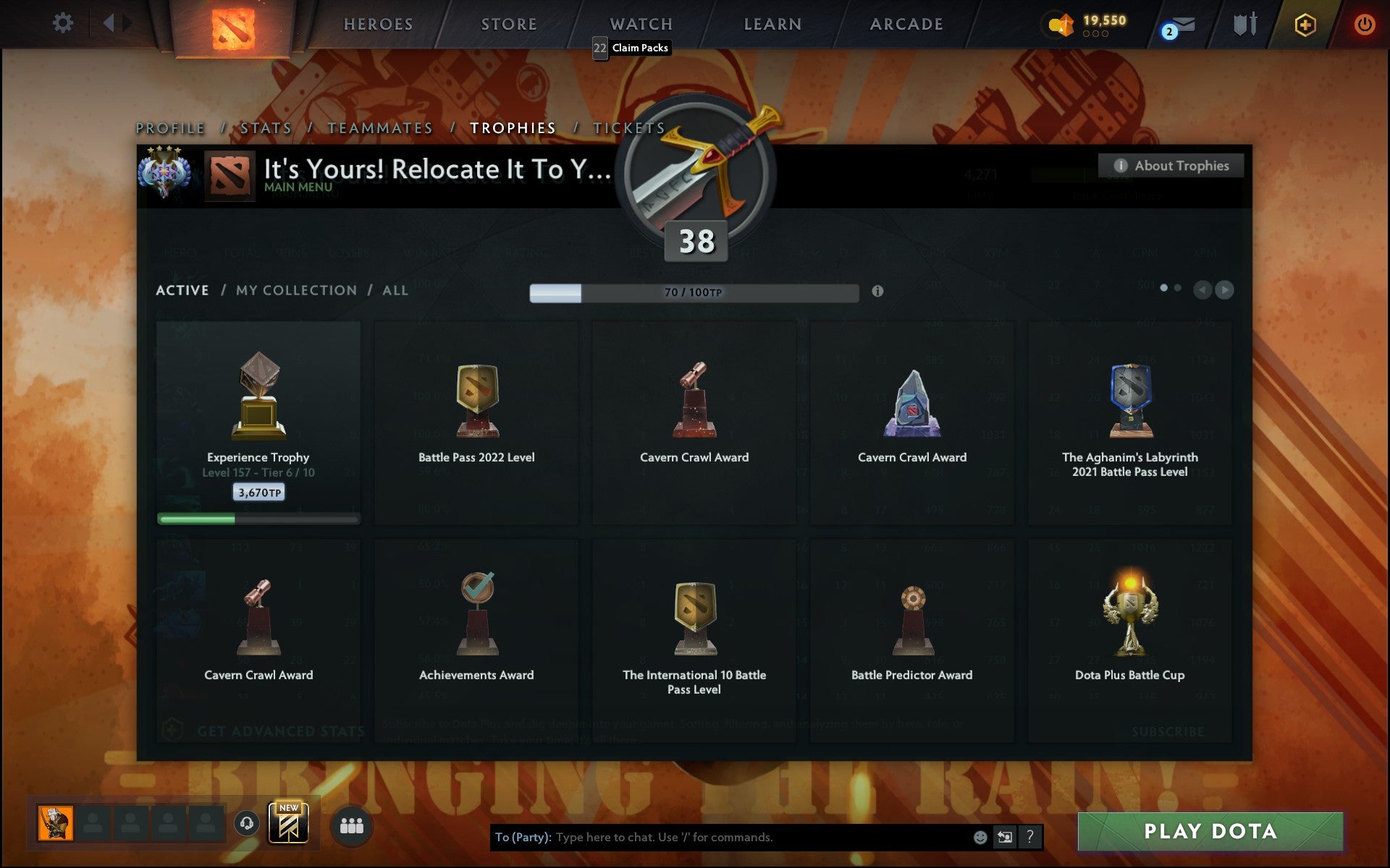 Ancient IV | MMR: 4271 - Behavior: 10000